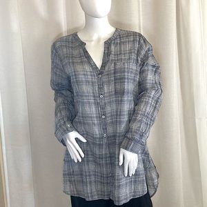 Old Navy Button Up Tunic - Large